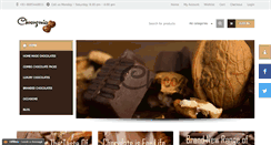 Desktop Screenshot of chocozonia.com